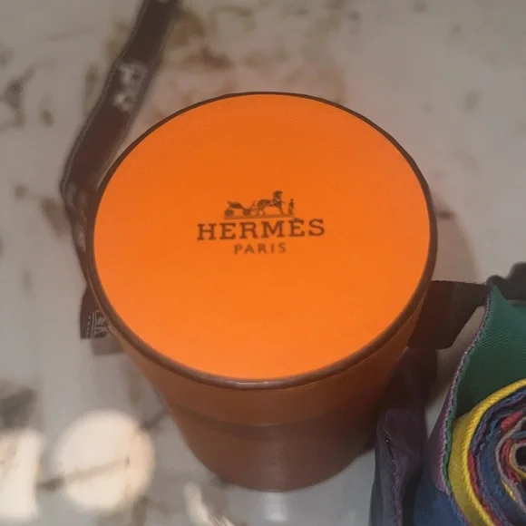 Preloved HERMES  Multicolor Twilly Scarf - Picture 10 of 11